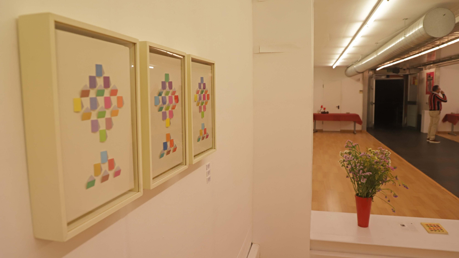 Fotos de la exposición 'Coloraturas' en Algeciras