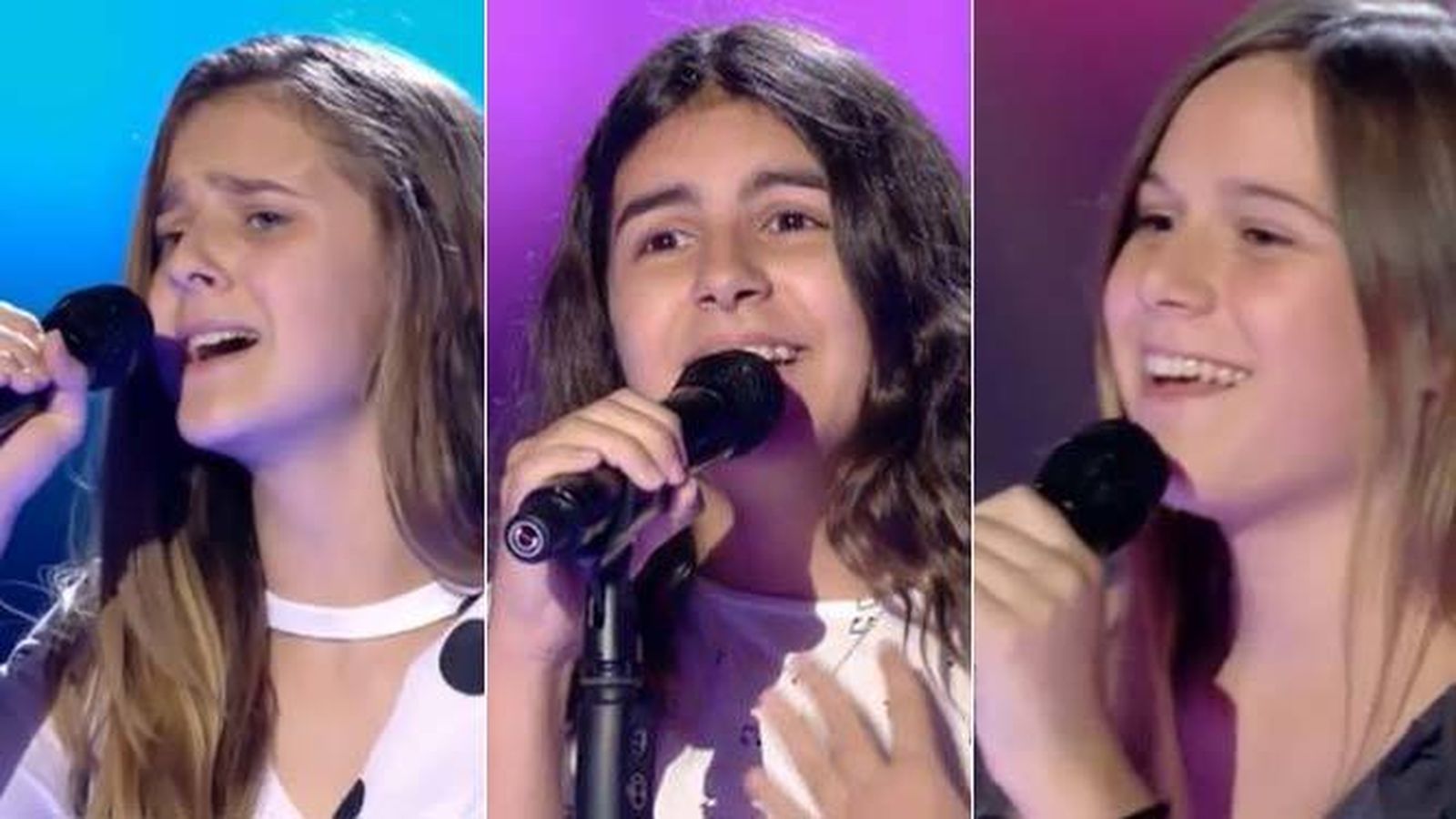 Isabel (izqda.), Alejandra (centro) y Paula.