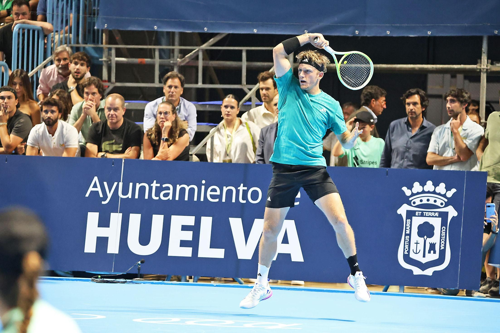 Imágenes de la final masculina de la Copa del Rey de tenis entre Daniil Medvedev y Alejandro Davidovich