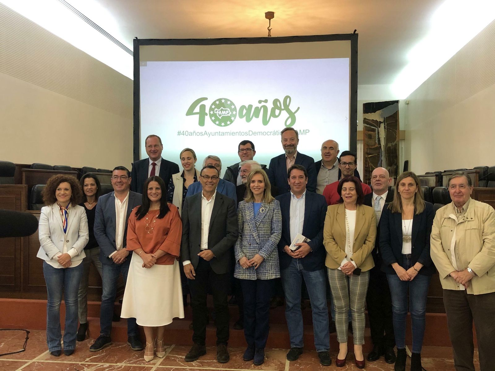 Presentación del documental sobre los 40 años de ayuntamientos democráticos.