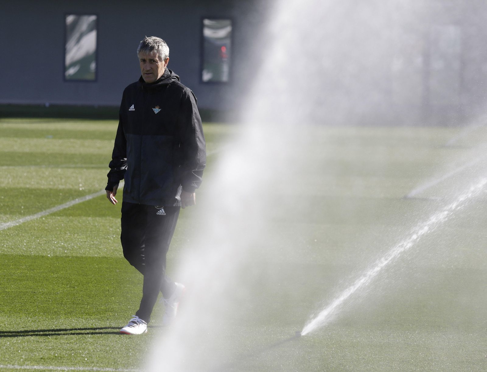 El entrenador del Betis, Quique Setién.