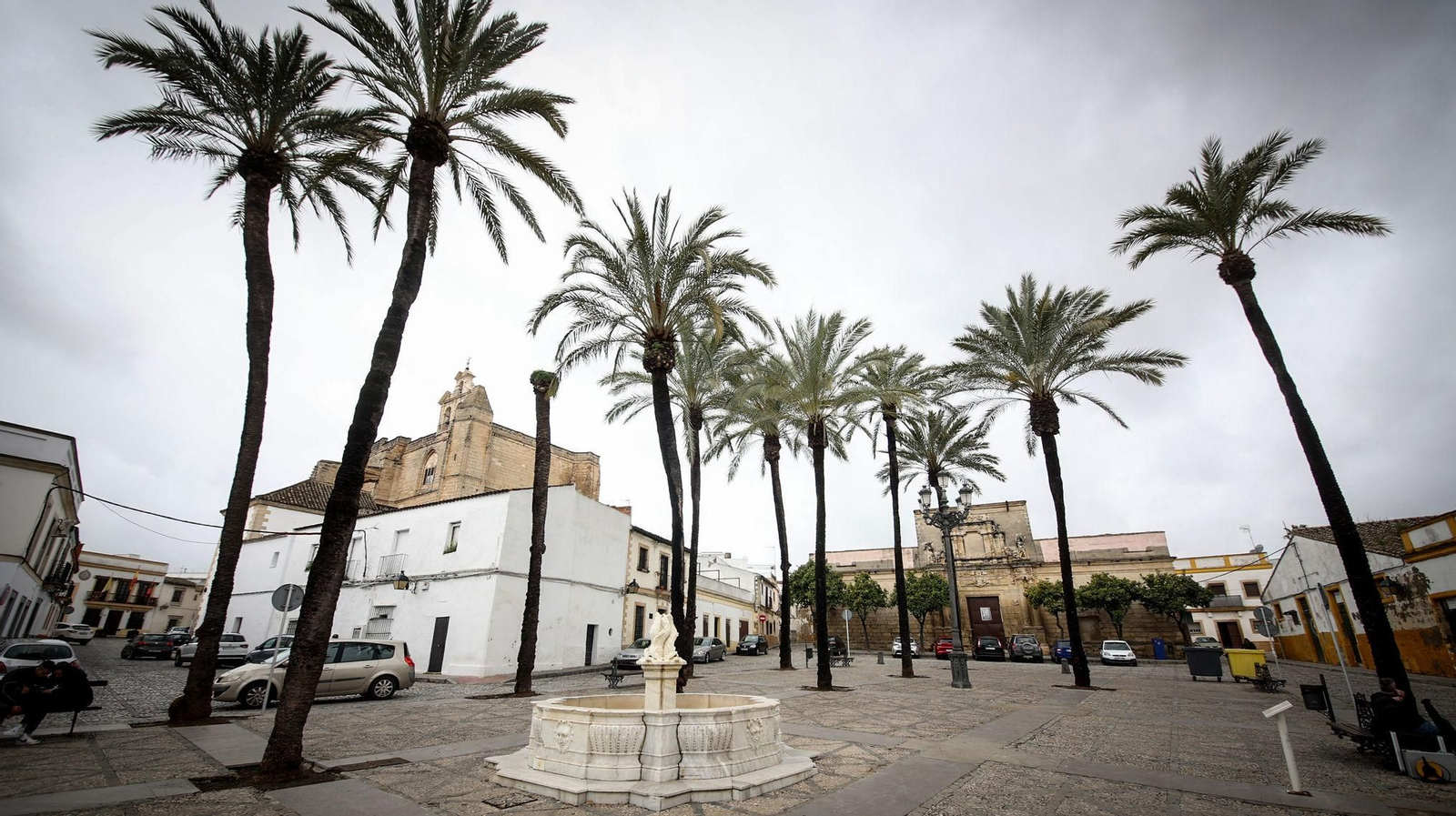 Plaza del Mercado en Jerez.