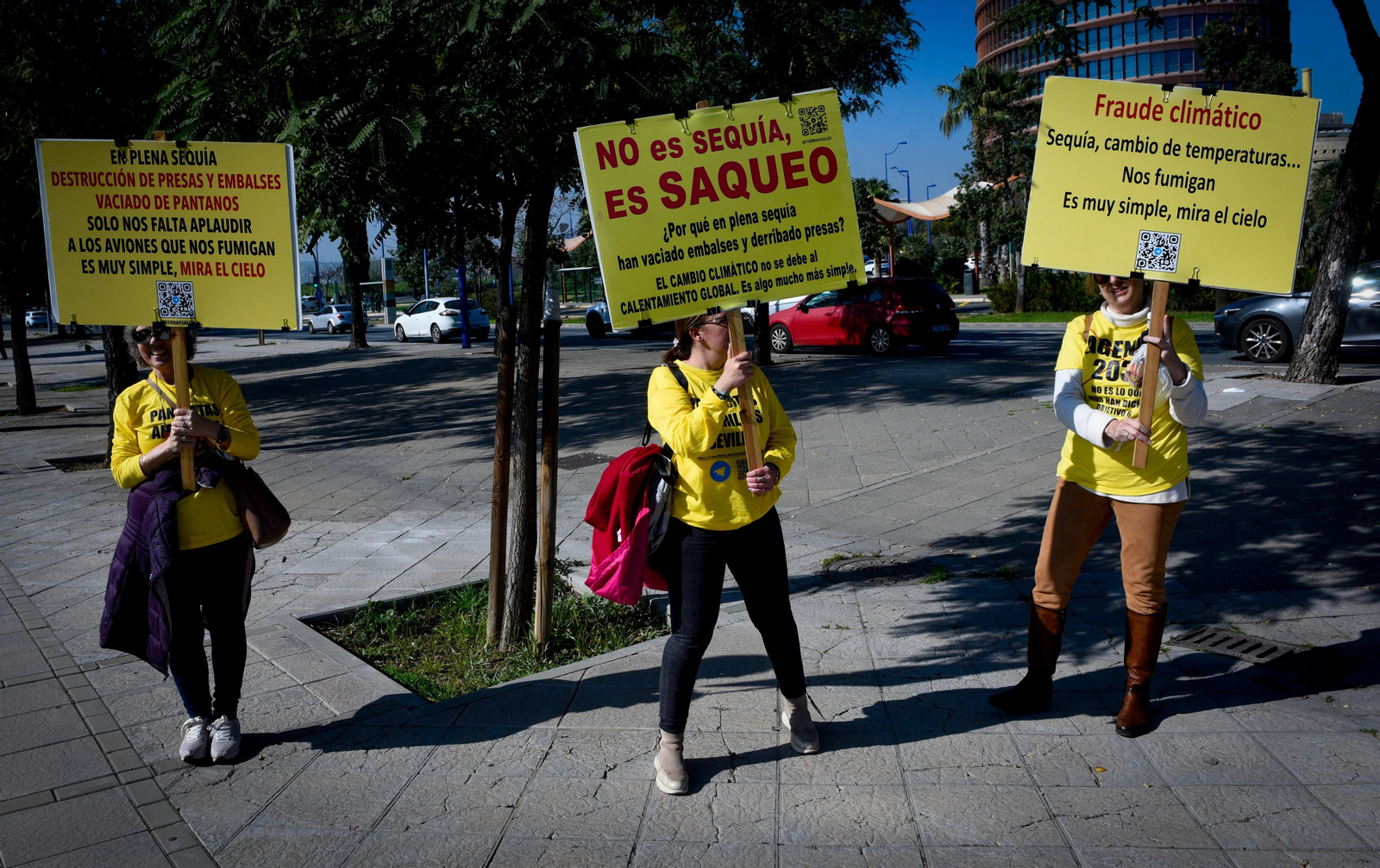Tractorada en Sevilla