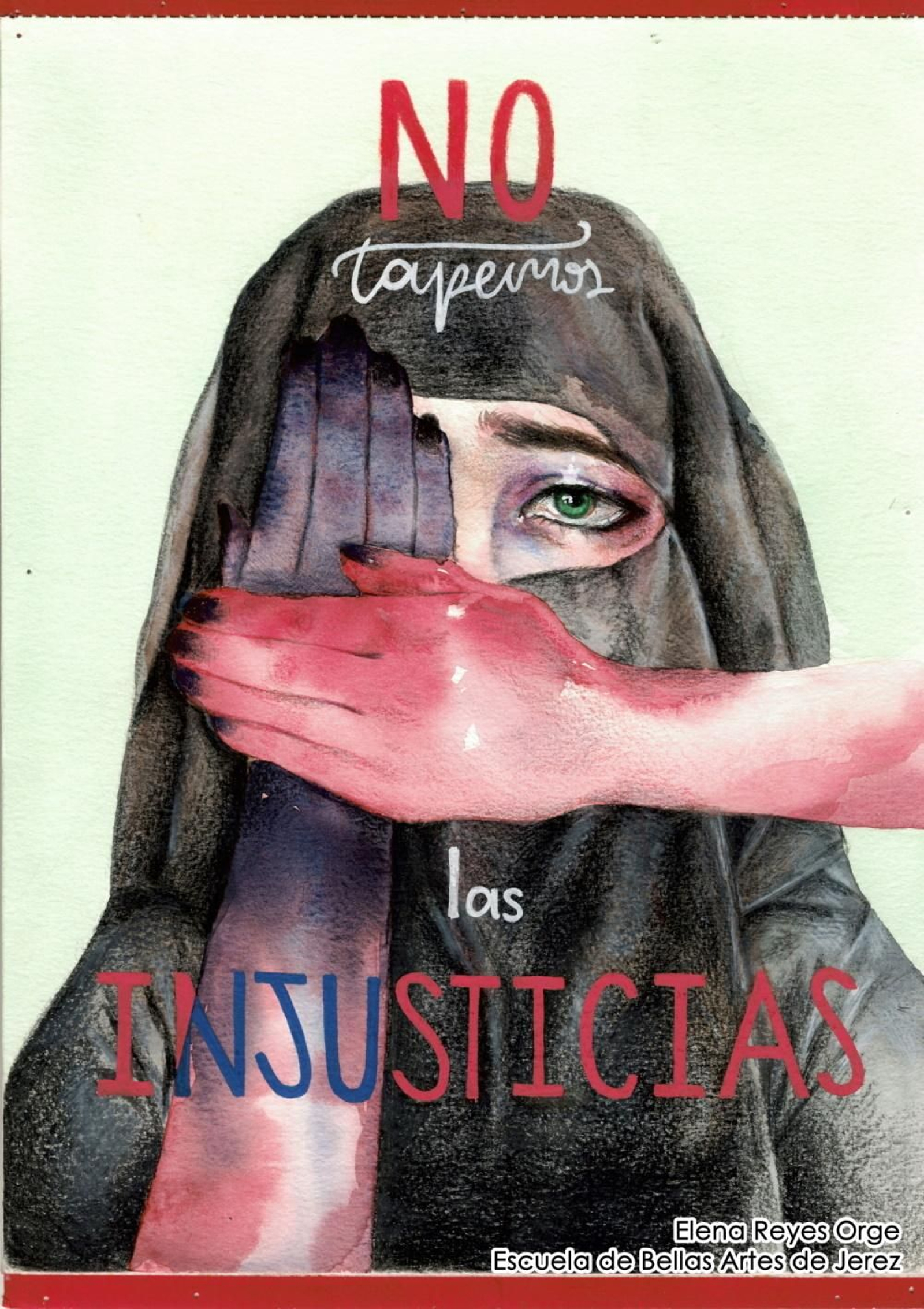 Dibujo ganador de Elena Reyes Orge. Dibujo ganador de Elena Reyes Orge.