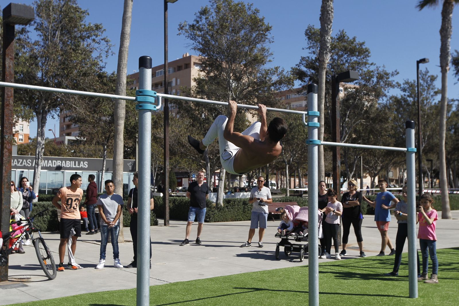 Fotogalería Pista de Calistenia. Parque de los Periodistas. Almería
