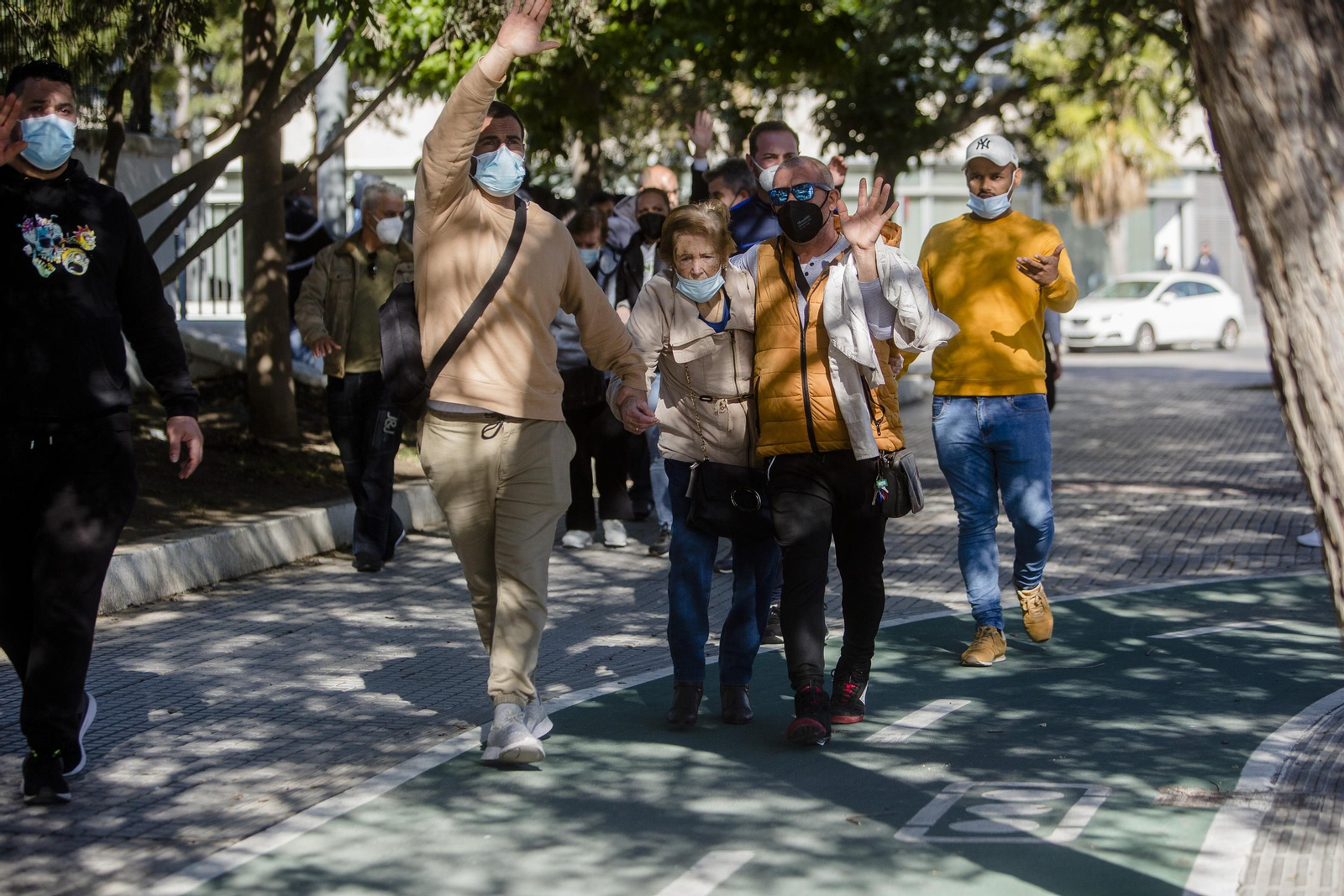 Imágenes de la manifestación por la huelga del metal
