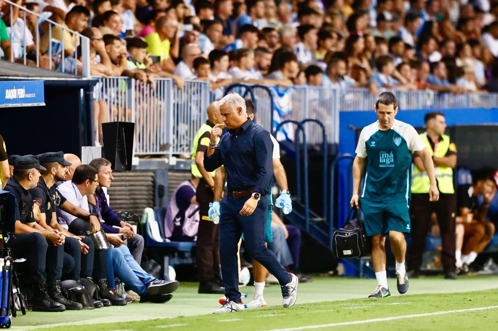 Pellicer, durante el partido.