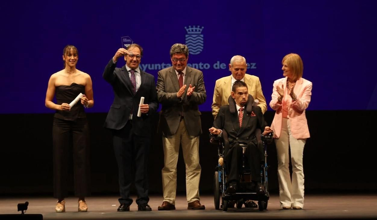 El Jerez Natación Máster, premio a la Trayectoria Deportiva 2025.