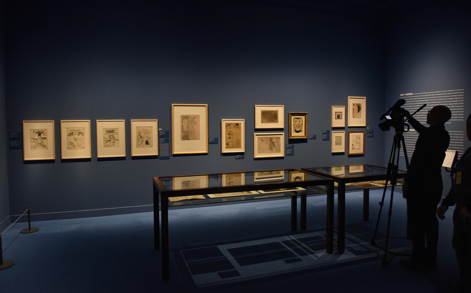 Las imágenes de la exposición  "El espíritu de Montmartre en tiempos de Toulouse-Lautrec"