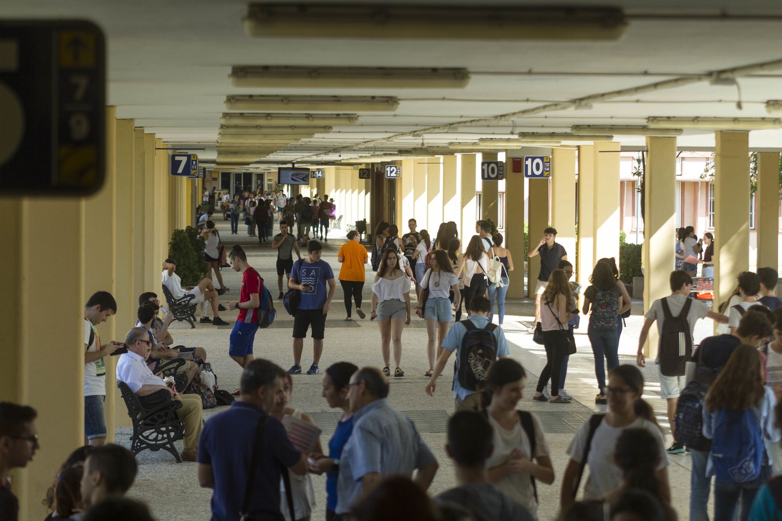 La primera jornada de Selectividad en Sevilla, en imágenes