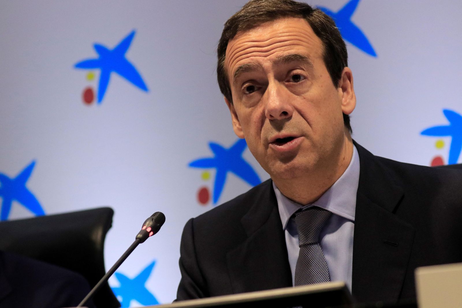 El consejero delegado de Caixabank , Gonzalo Gortázar.
