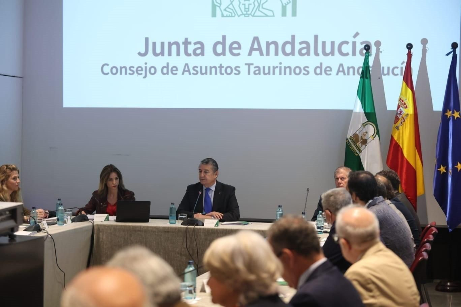 Reunión del Consejo de Asuntos Taurinos de Andalucía.