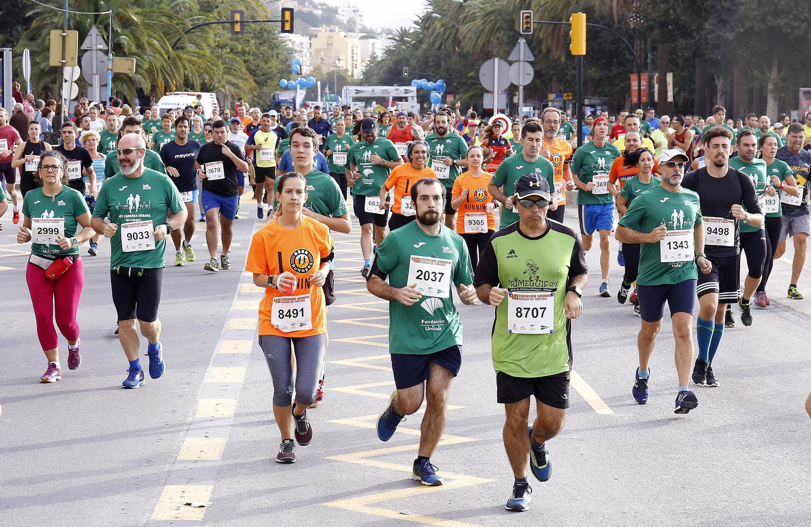La Carrera Urbana Ciudad de Málaga, en imágenes