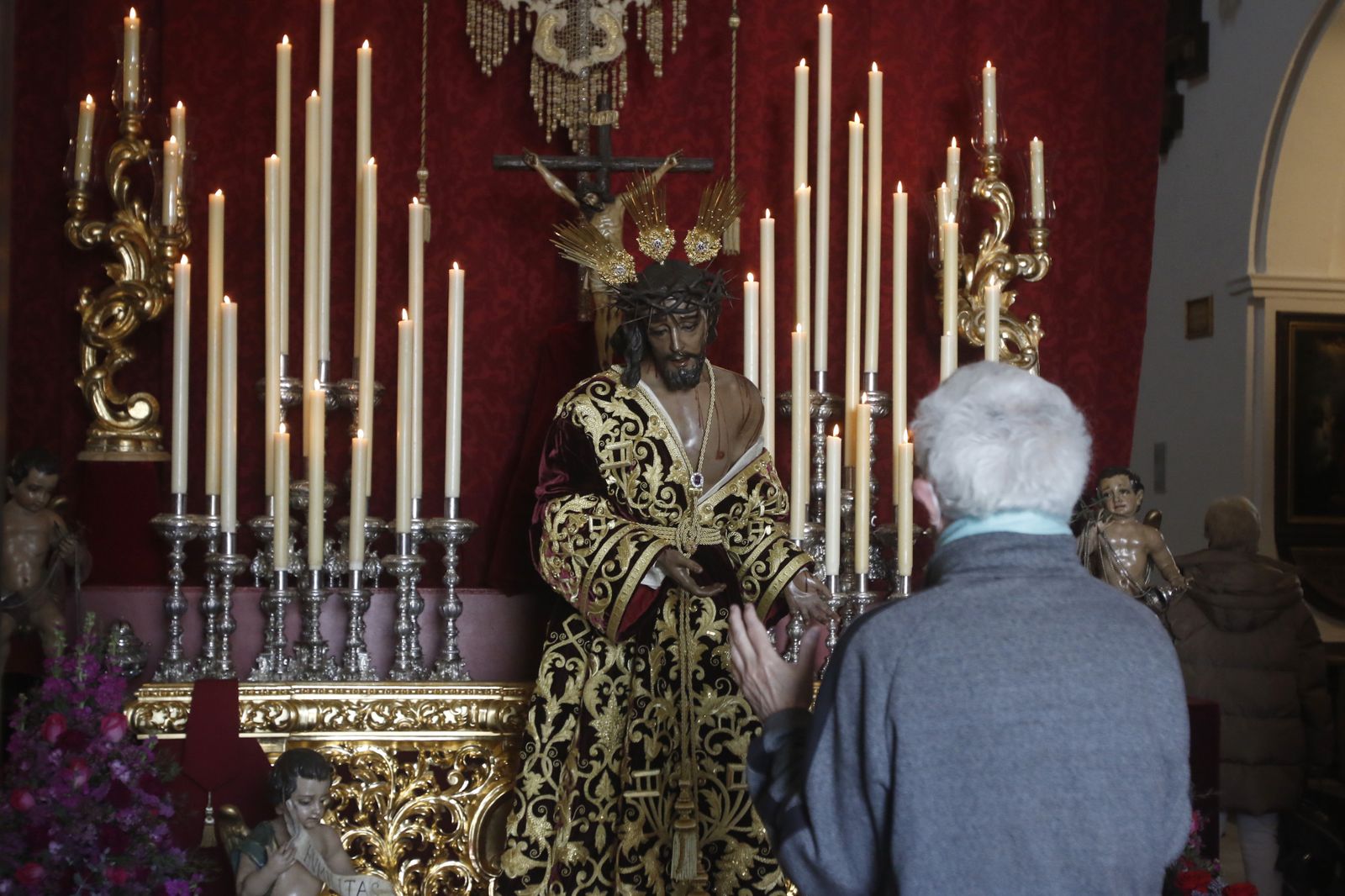La veneración al Señor de Humildad y Paciencia de Córdoba, en imágenes