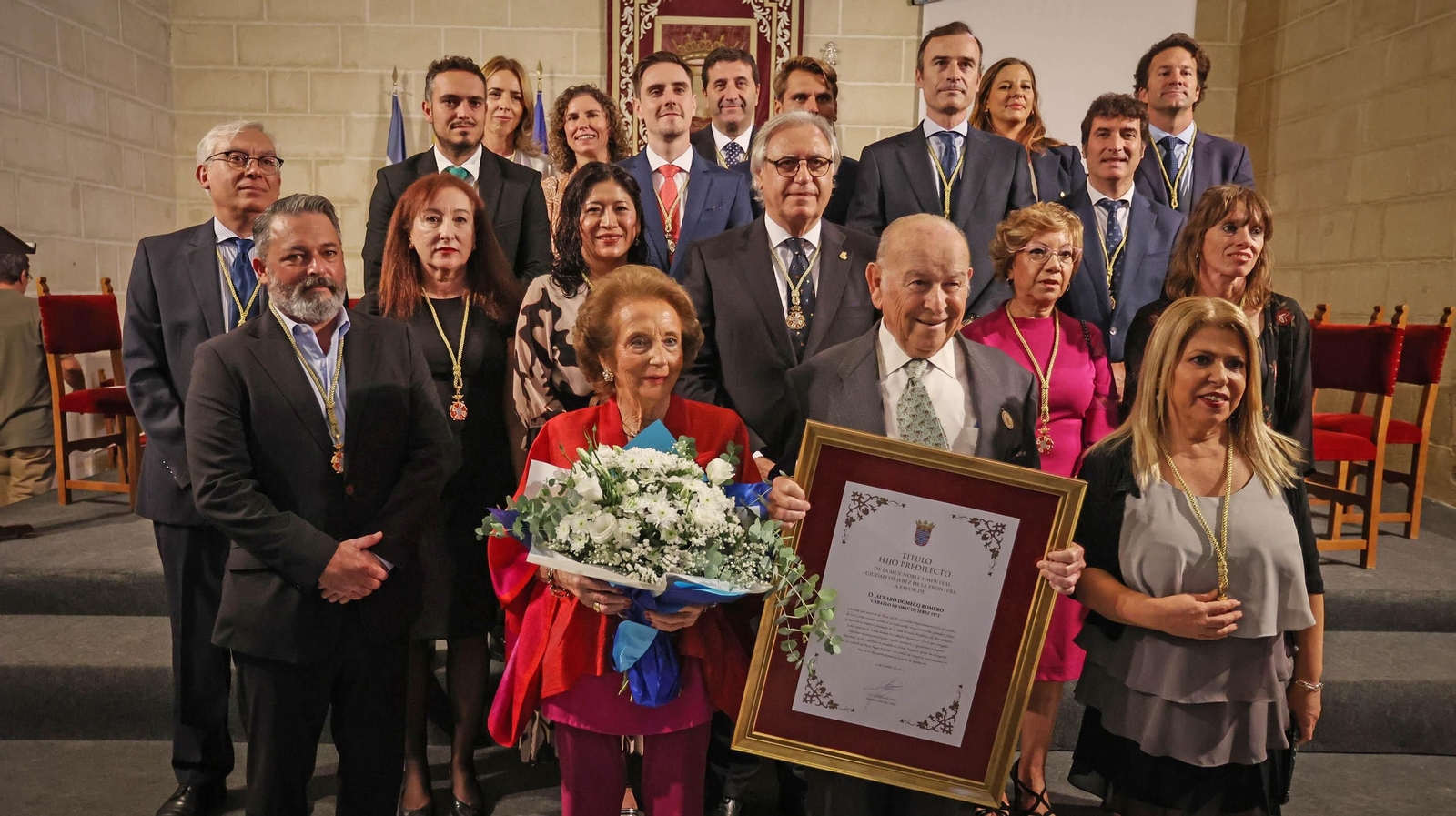 Álvaro Domeq Hijo Predilecto de jerez