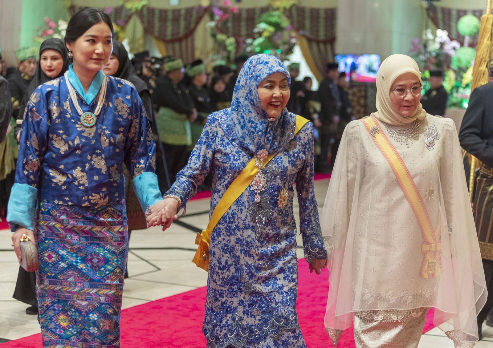 La boda real del sultanato de Brunei en imágenes