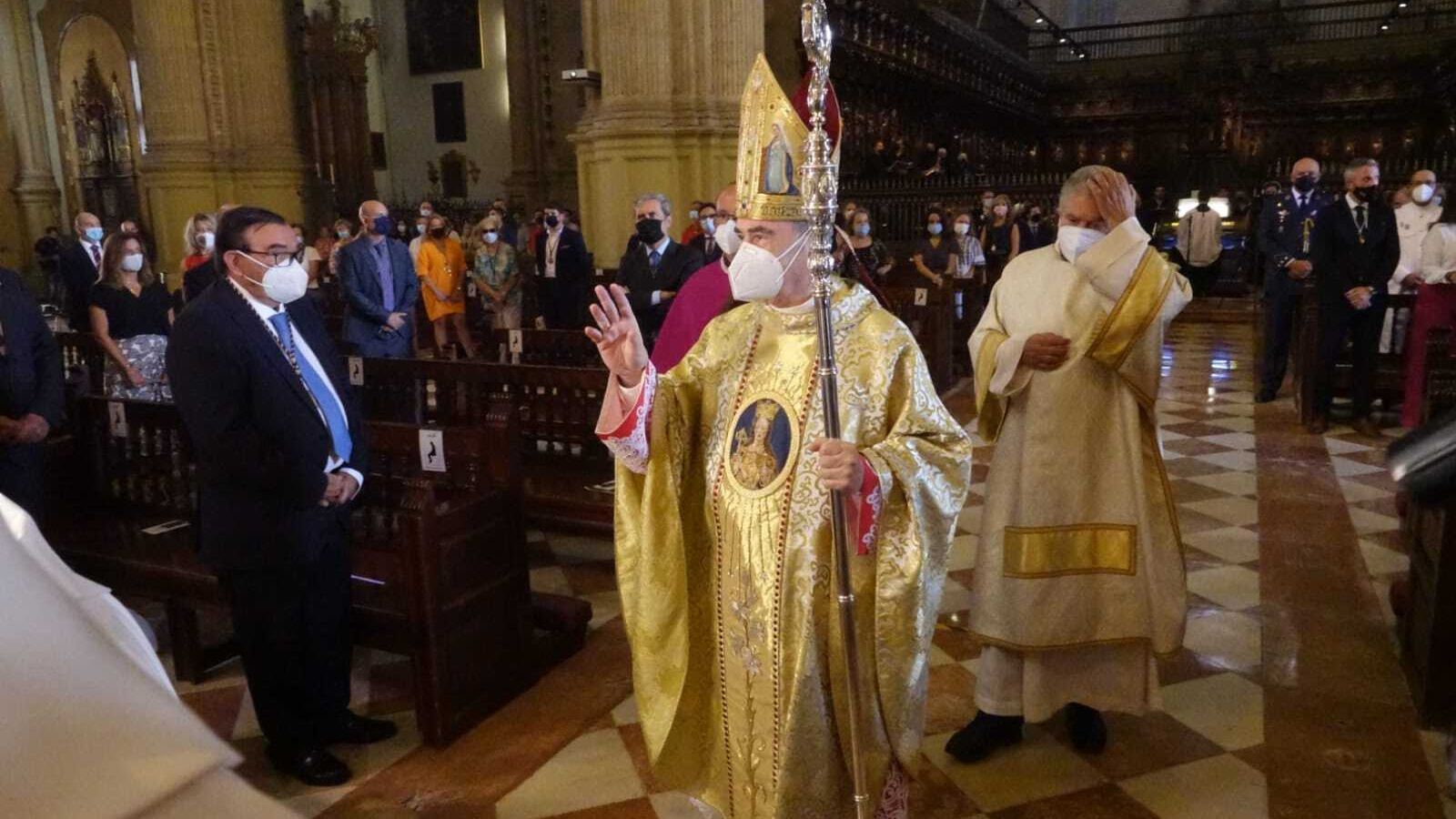 Jesús Catalá, obispo de Málaga.
