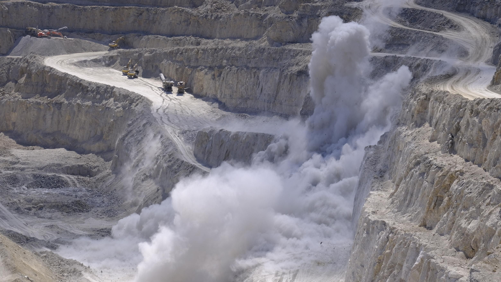 Visita a las canteras de yeso en Sorbas