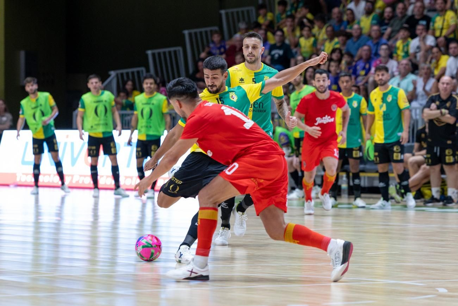 Las mejores fotos del XIV Trofeo del Olivo entre Jaén Paráiso Interior FS y Jimbee Cartagena