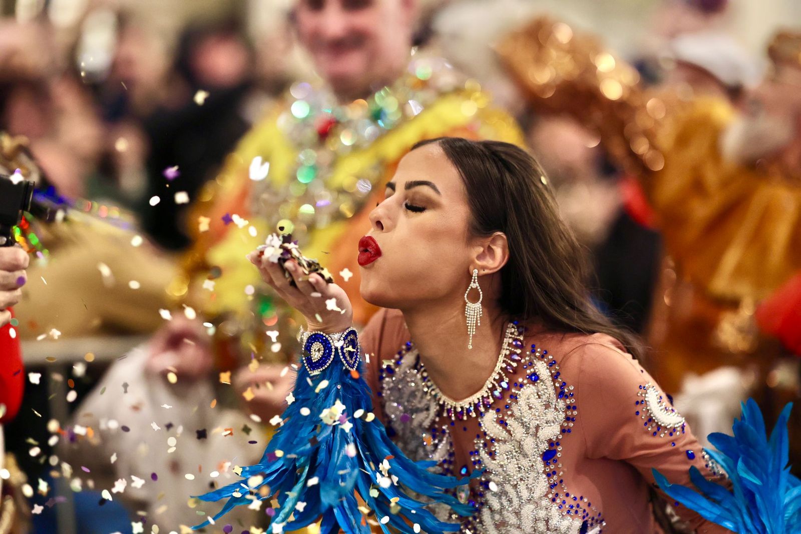 La Batalla de las Flores del Carnaval de Málaga, en imágenes