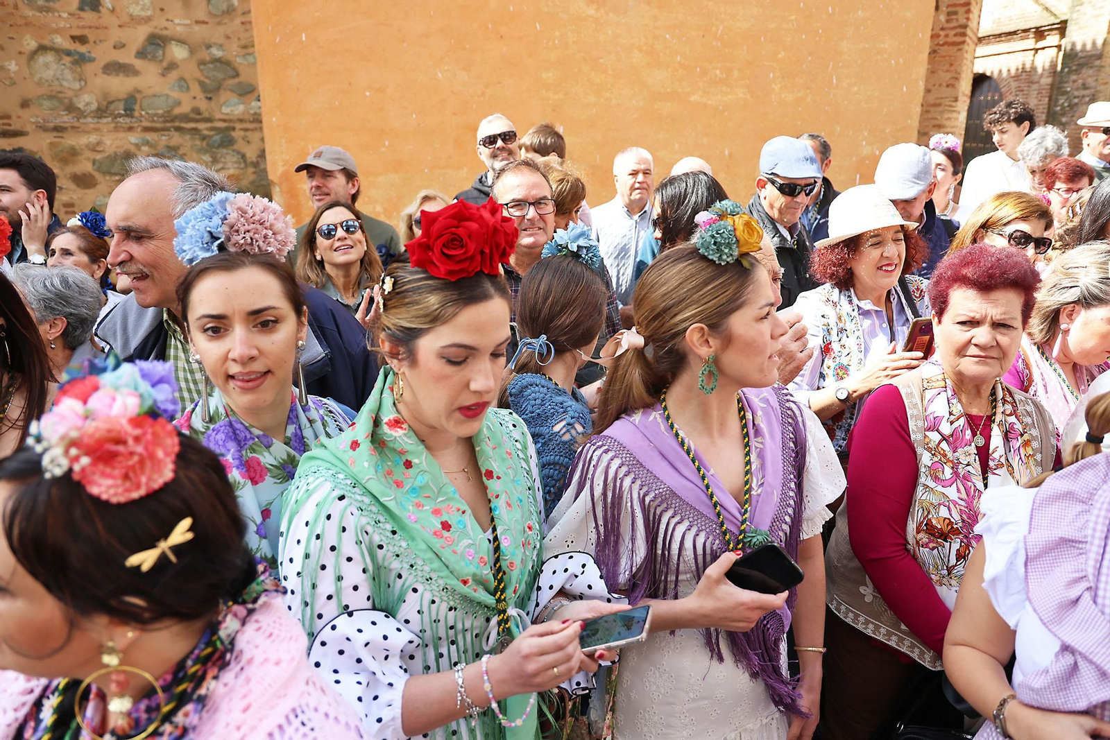 Las imágenes de la romería de San Benito Abad en el Cerro del Andévalo de Huelva