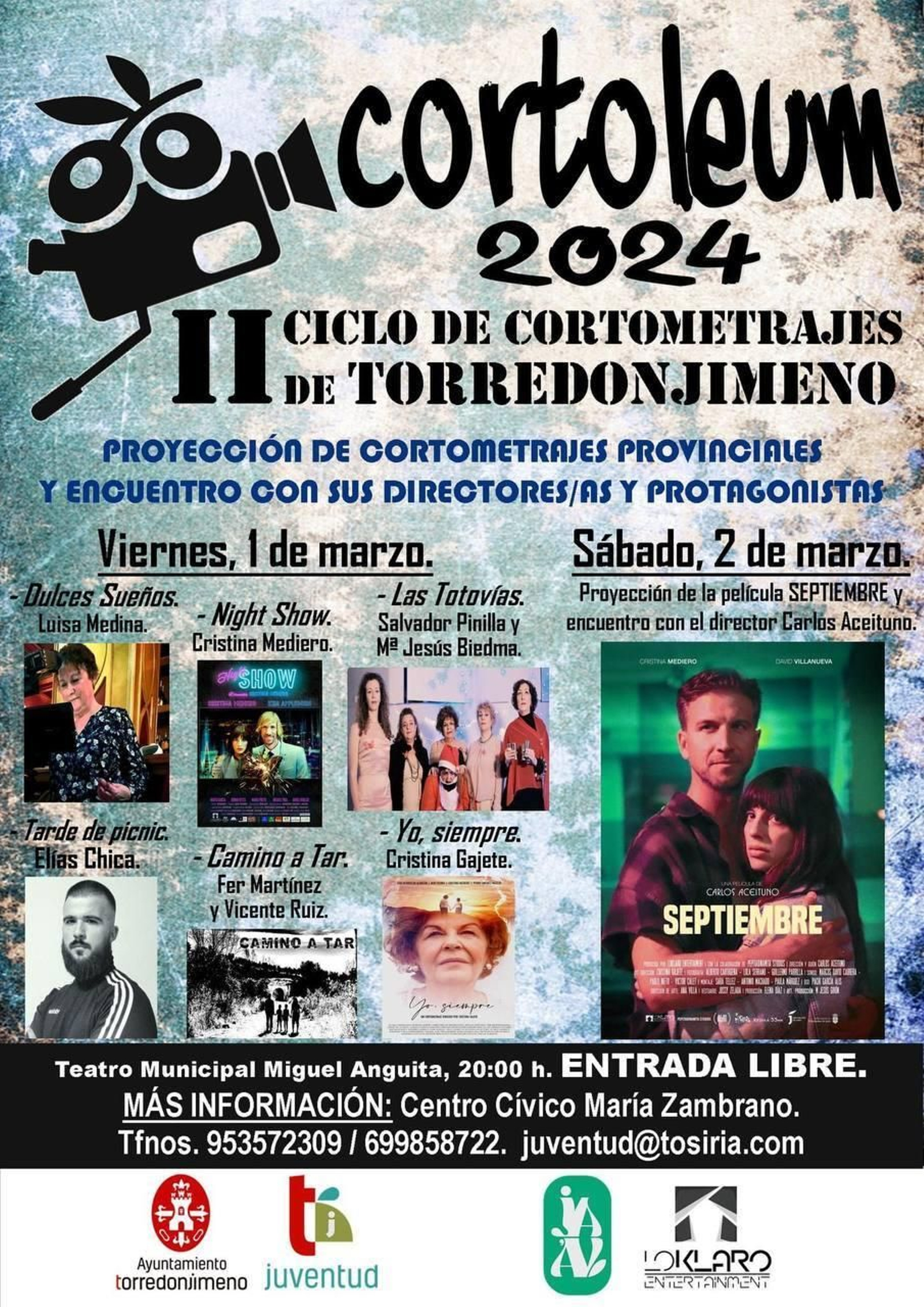 Cortoleum celebra su segunda edición con seis cortometrajes y un largo.