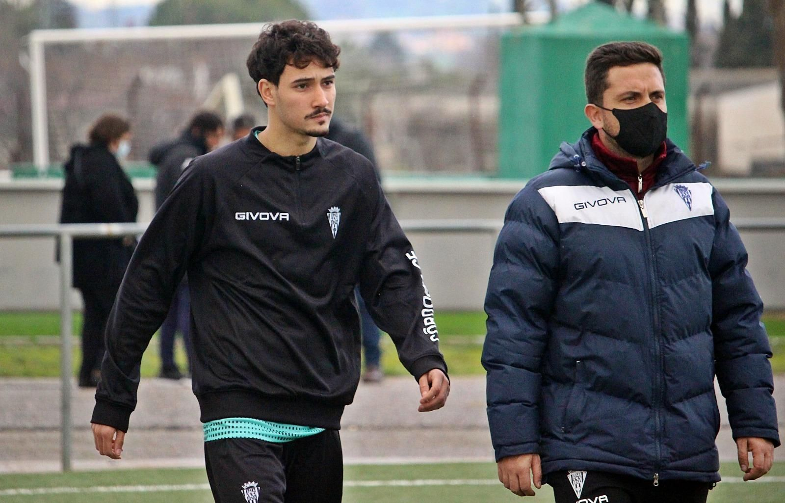 Rafael Guillén 'Cachorro',  a su llegada a la Ciudad Deportiva.