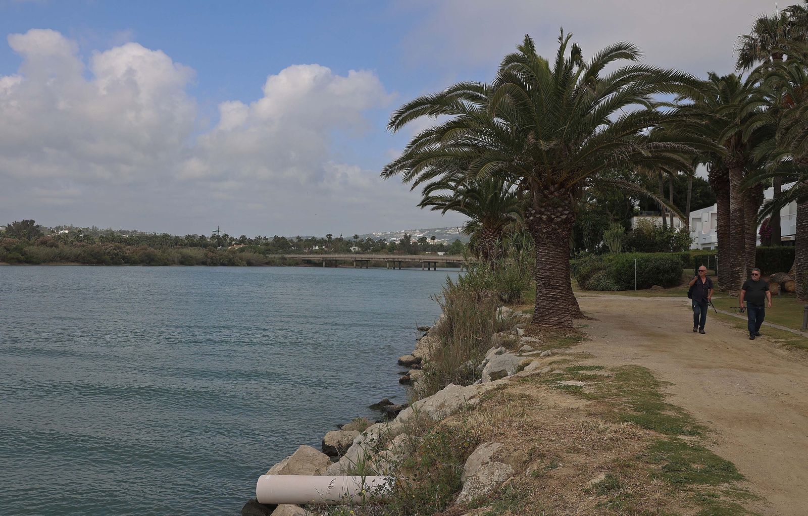 La desembocadura del río Guadiaro.