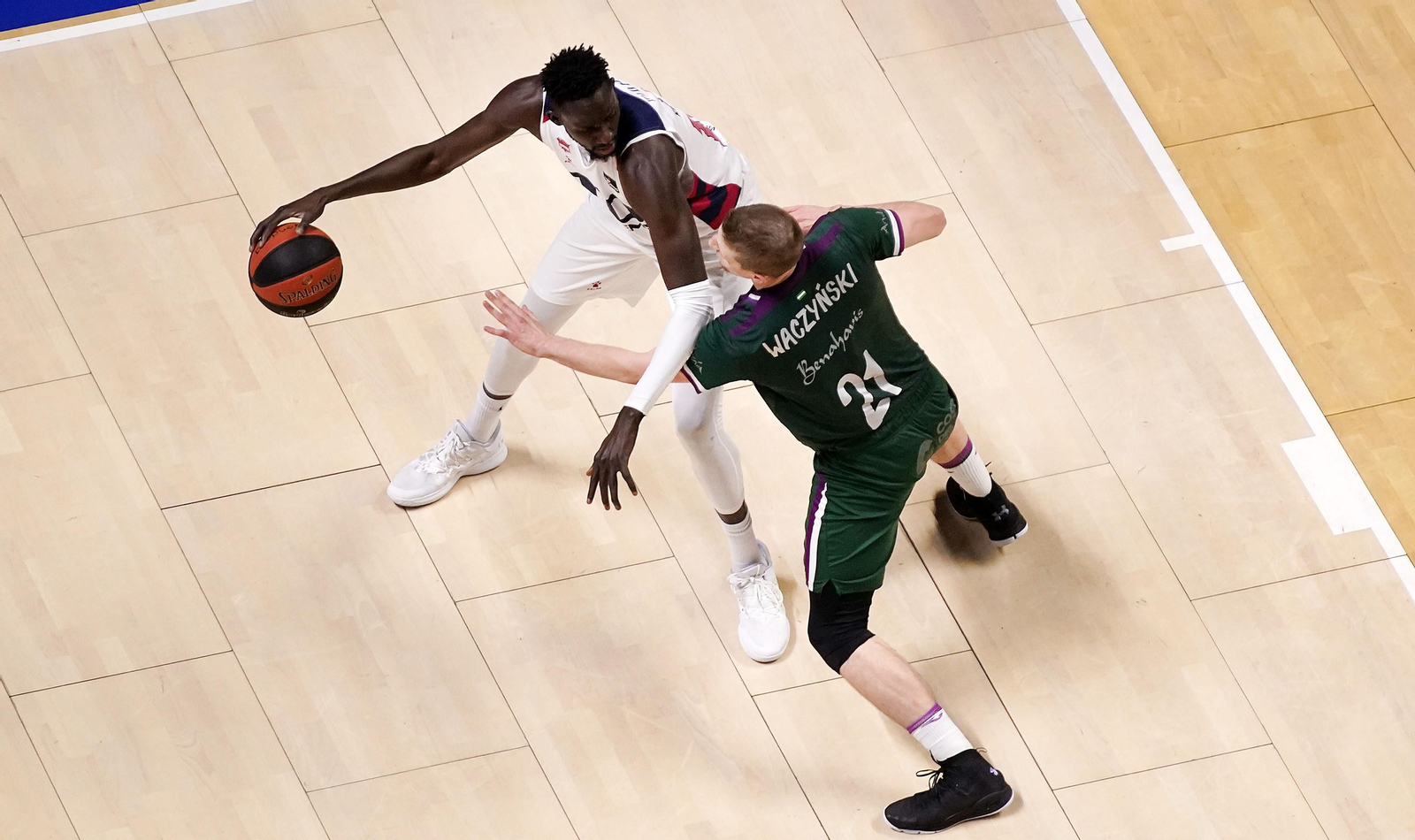 Una imagen del pasado Unicaja-Baskonia.