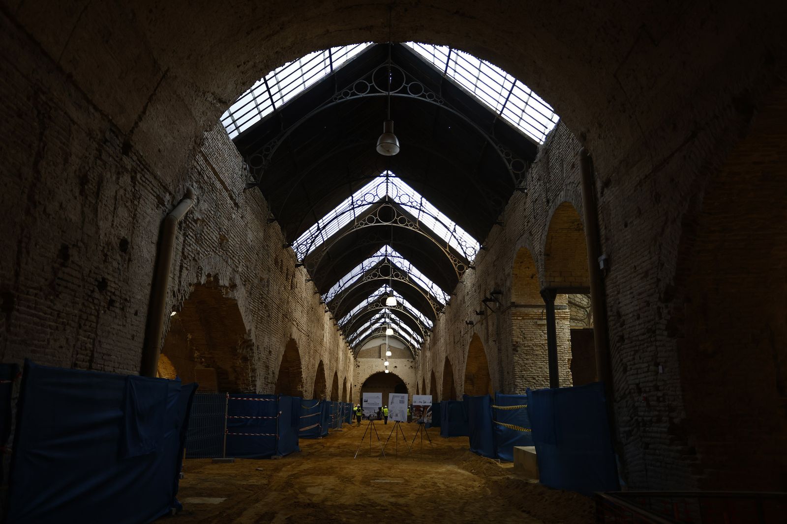 El interior de las Reales Atarazanas de Sevilla, en imágenes