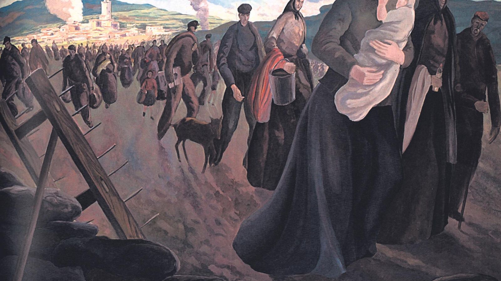 ‘De Tarascón  a Saint-Rémy’ (1940) de Josep Franch-Clapers.