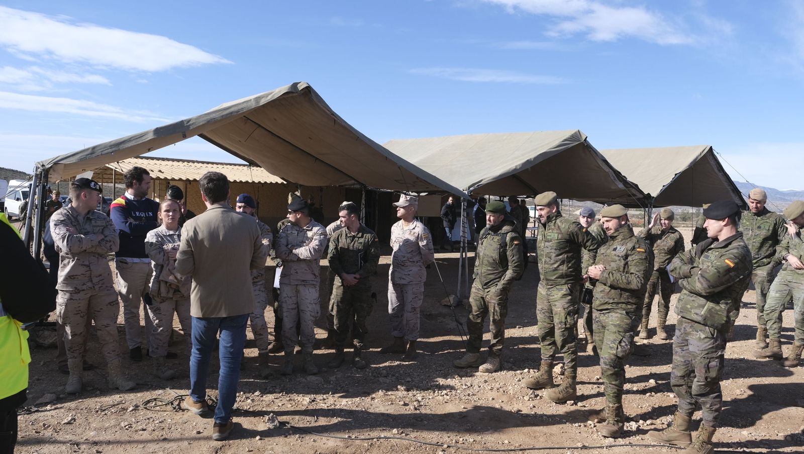 En imágenes: así entrena La Legión para combatir contra los drones