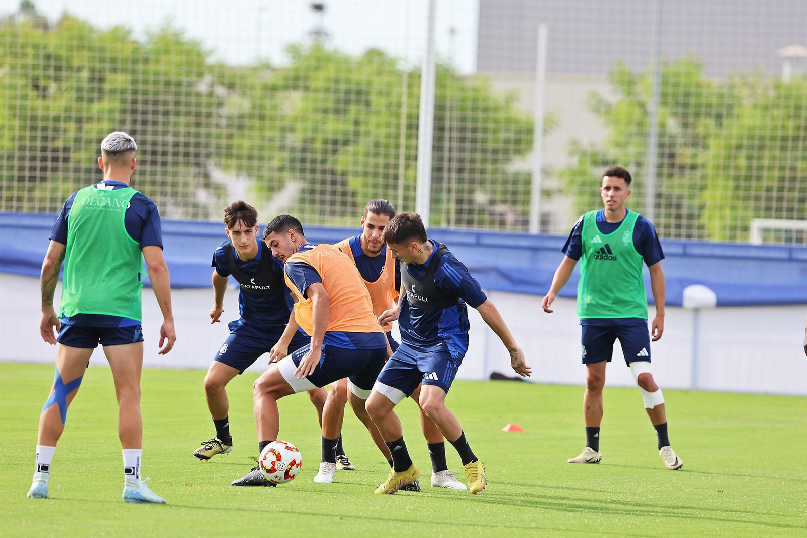 Entrenamiento del Recreativo de Huelva