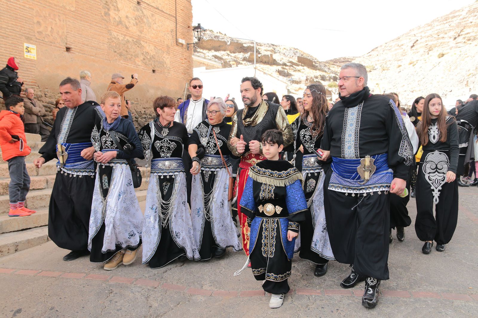 Los Moros y Cristianos de Gérgal se enfrentan en las fiestas de San Sebastián