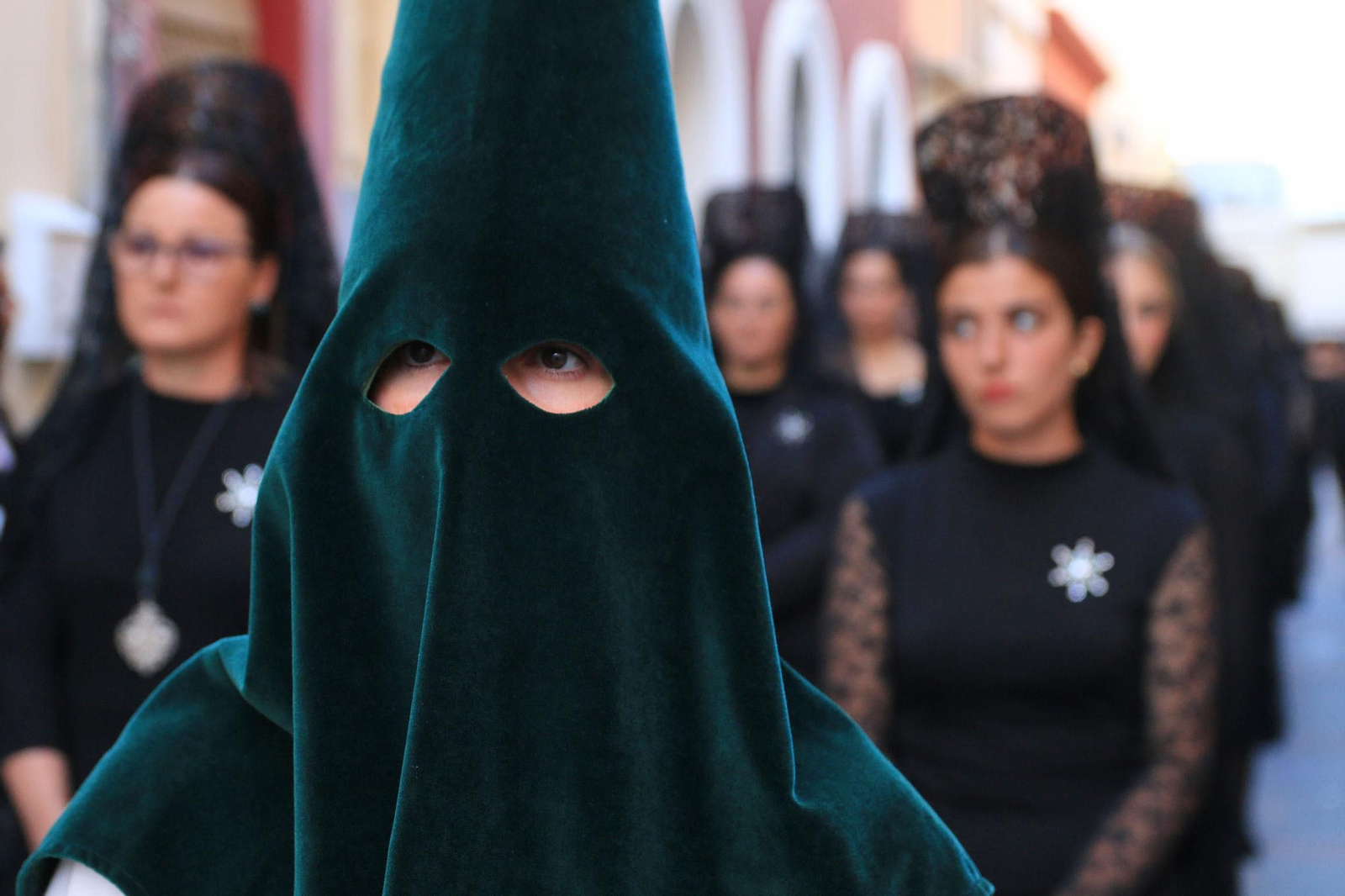 La procesión de la Macarena, en imágenes