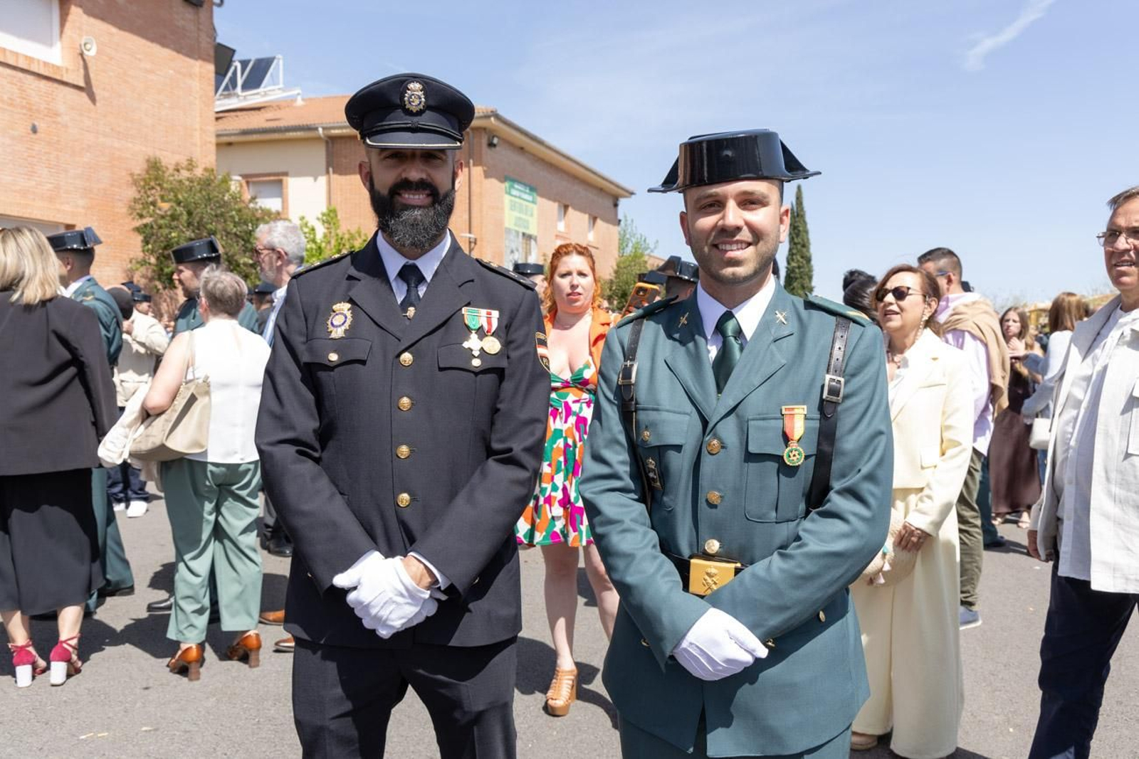 Jura de bandera de la 130ª promoción de guardias civiles de la Academia de Baeza