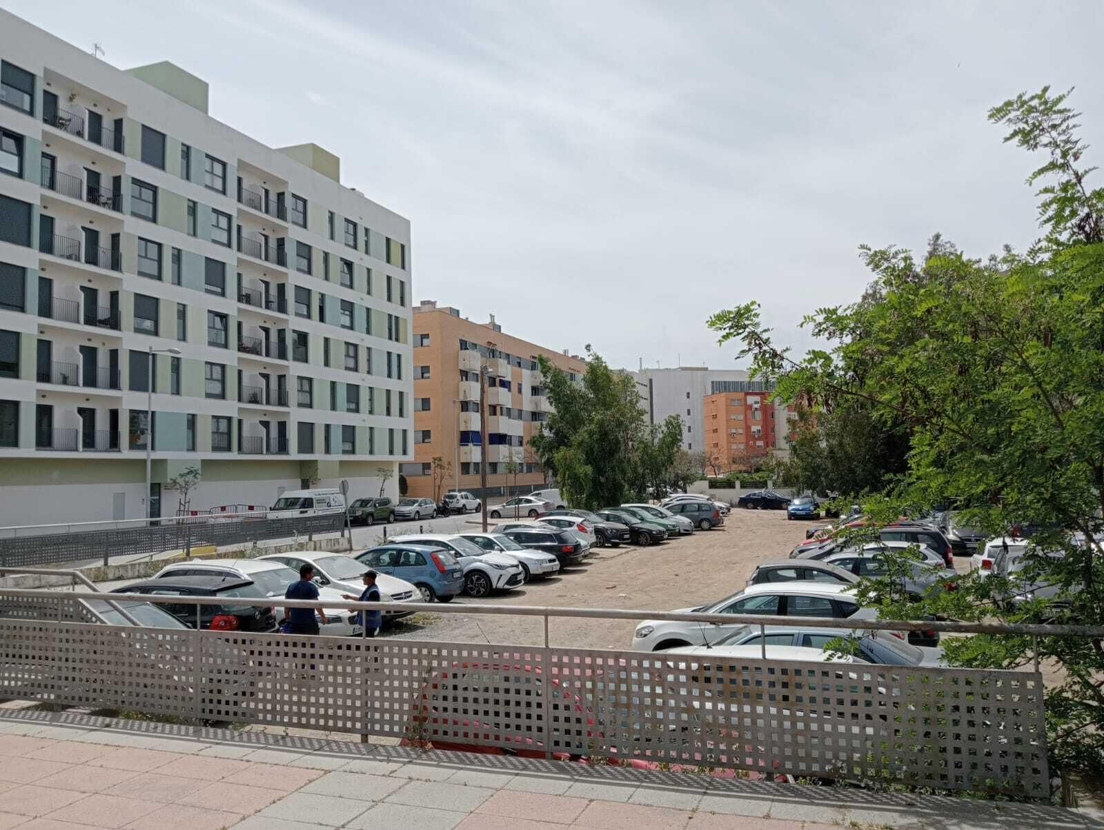 Terreno en el que se va a construir el centro polivalente.