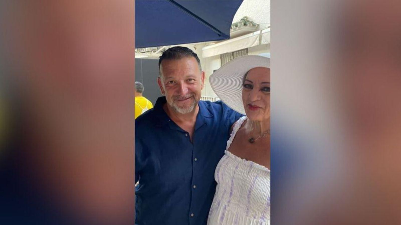 José Luis Raya junto a Sandra Almodovar