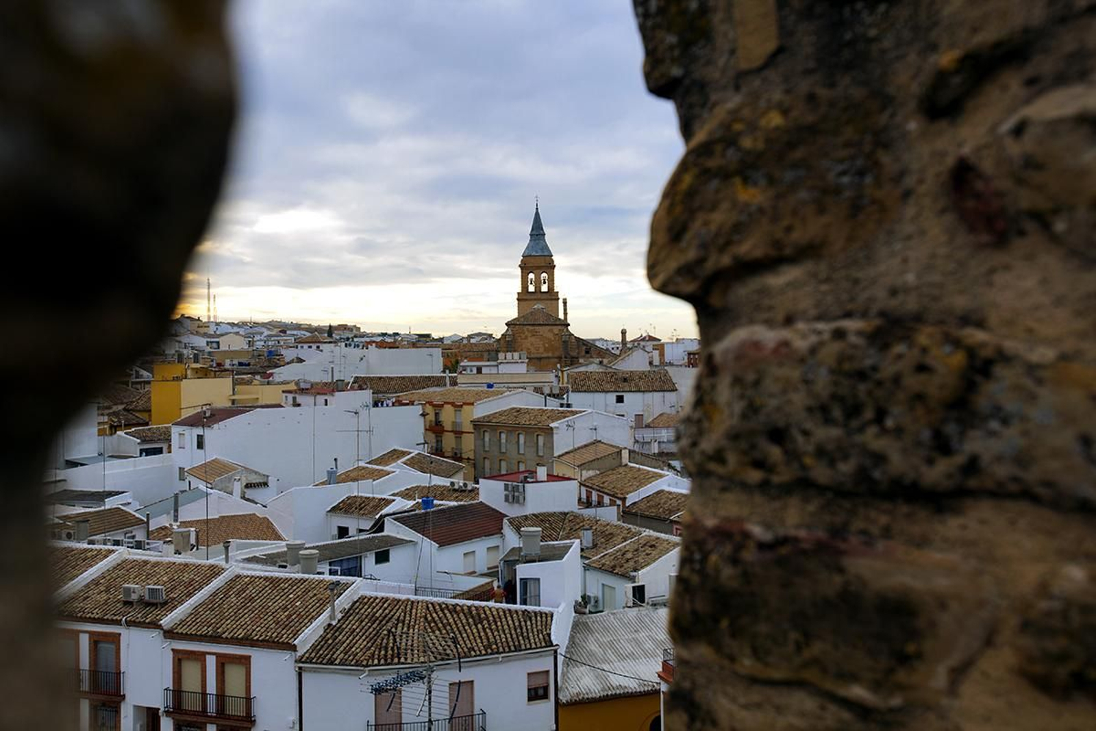 Vista desde el Castillo del Trovador Macías de Arjonilla.