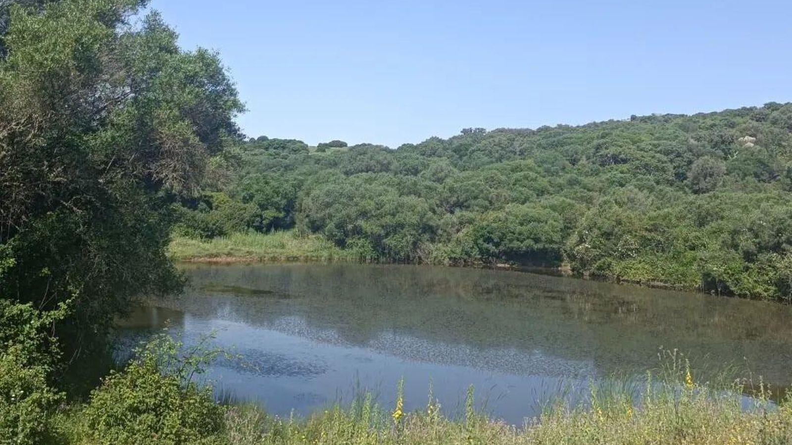 El paisaje en la Finca de la Alcaidesa es de gran belleza.