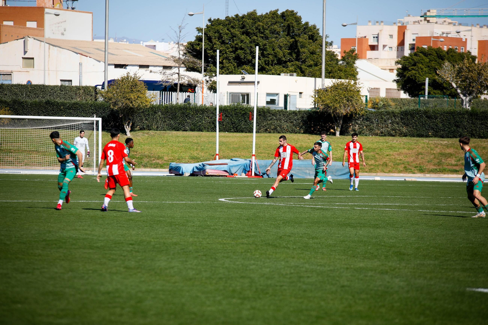 Las imágenes de Segunda RFEF entre Almeria B y recreativo de Granada