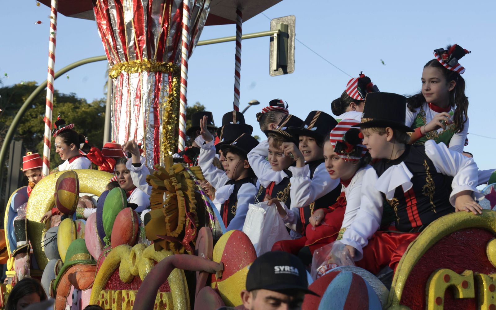 Las imágenes de la Cabalgata de los Reyes Magos en Sevilla