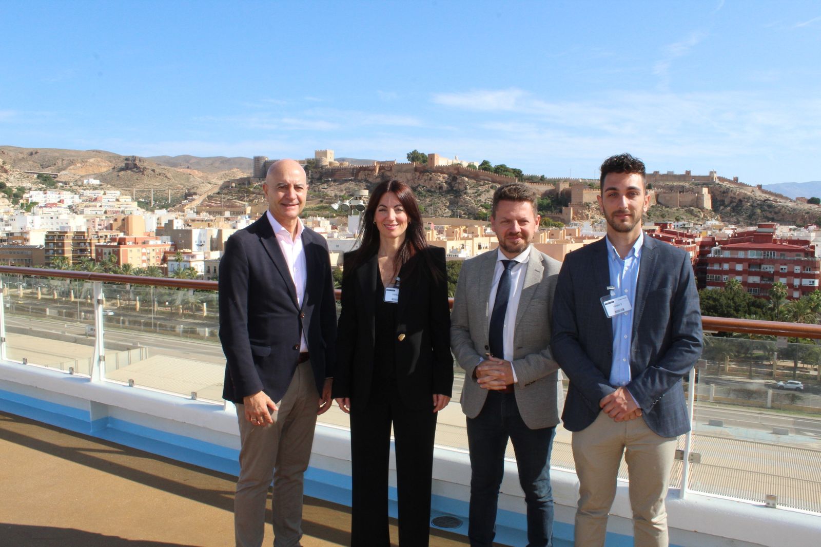 Vea cómo ha sido la visita del crucero Marella Voyager a Almería