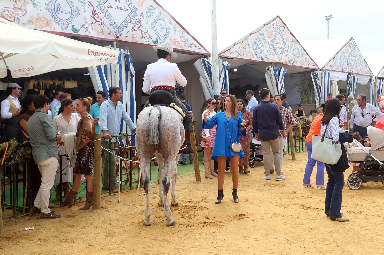 Un momento de la pasada edición de la Feria de Otoño y del Caballo de Huelva.