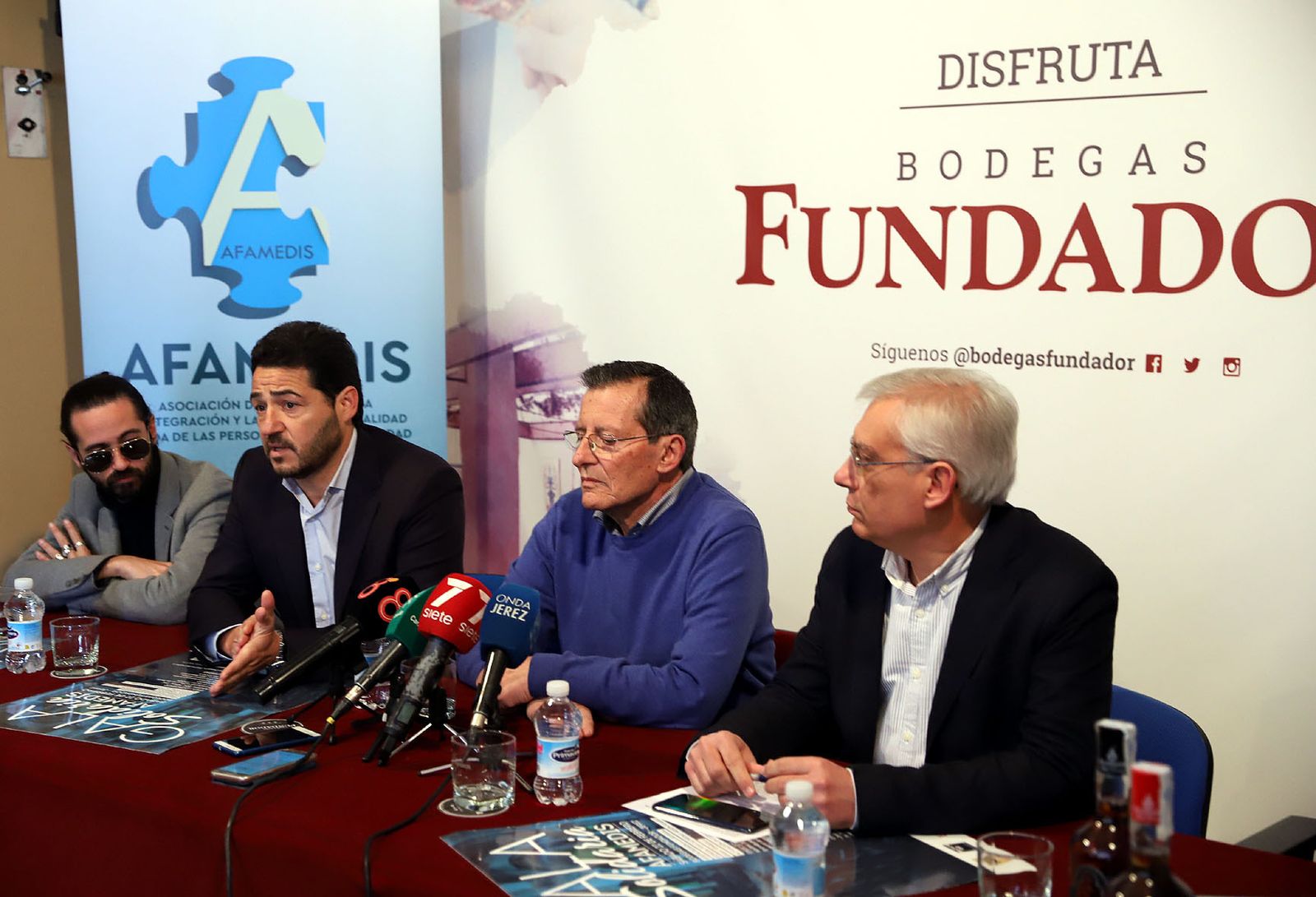 Un instante de la presentación de la V Gala.