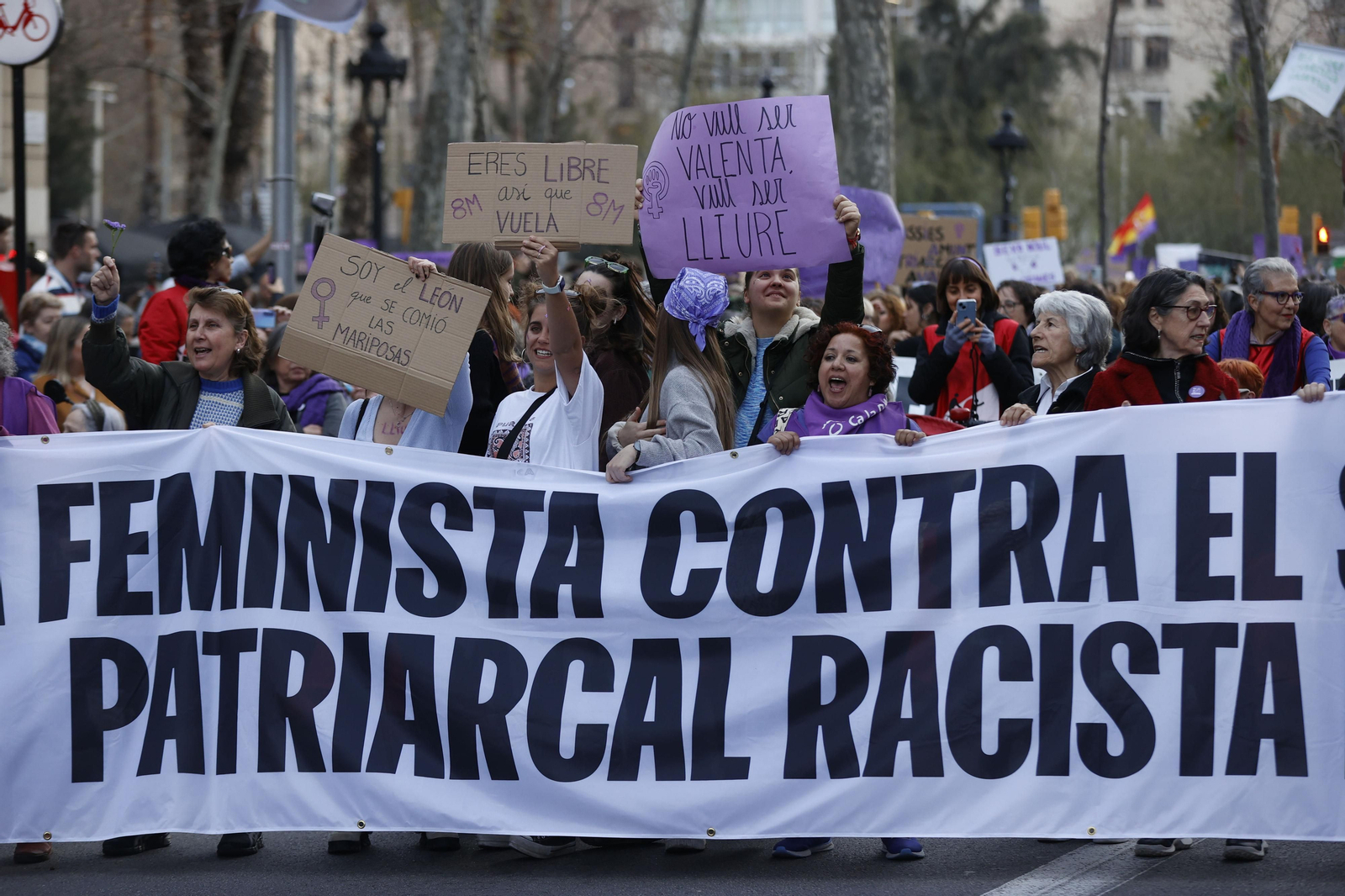 Día de la Mujer: Manifestaciones 8M España