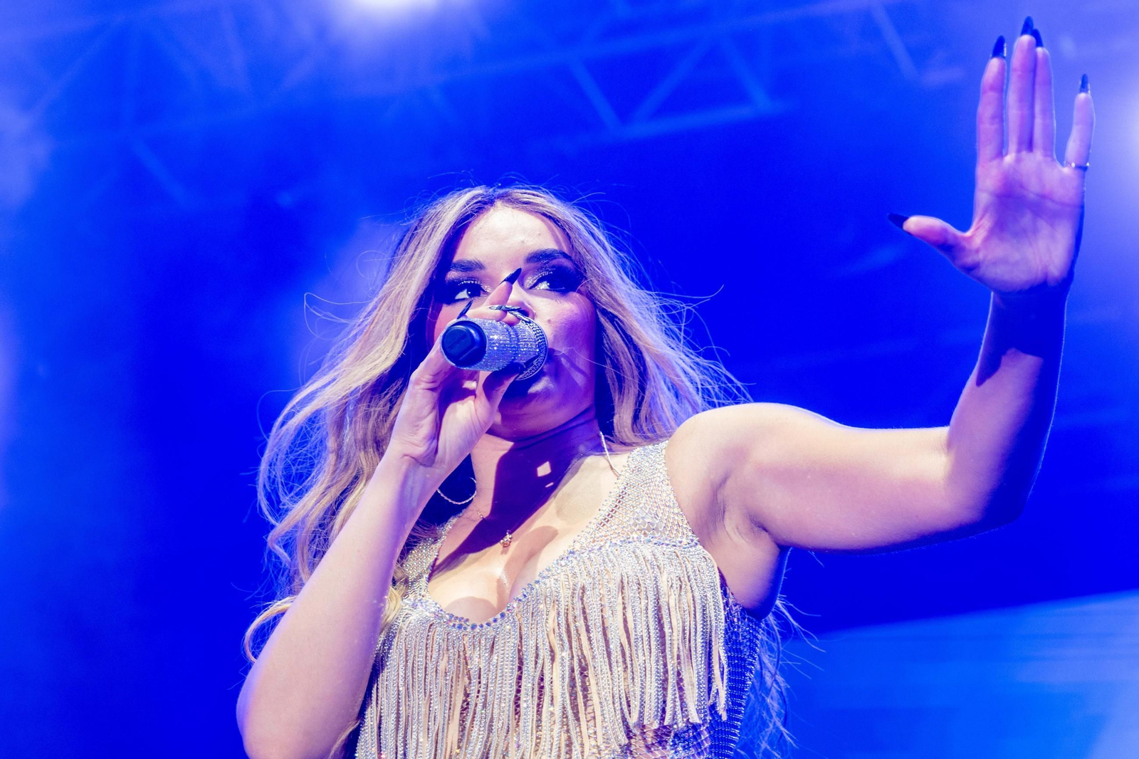 Colombinas 2025: Imágenes del concierto de Melody en las Fiestas Colombinas