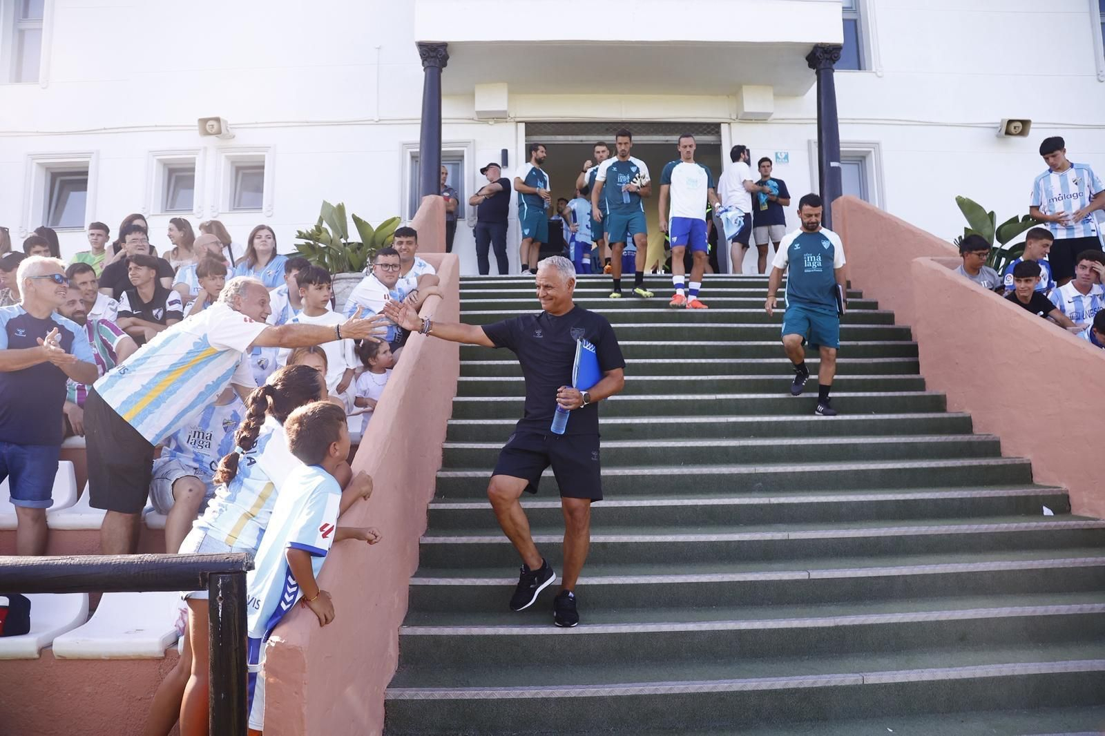 Almería-Málaga CF, en fotos