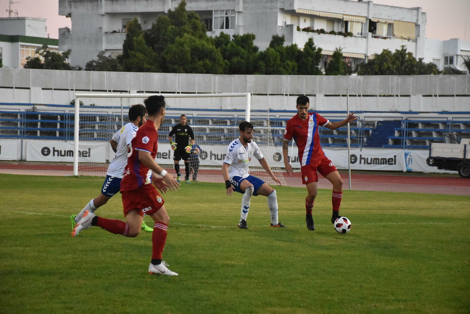 Un lance del Marbella-Recreativo de la pasada temporada.