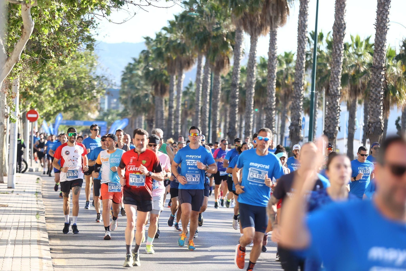 Las mejores fotos de la I Carrera Solidaria Mayoral de Málaga